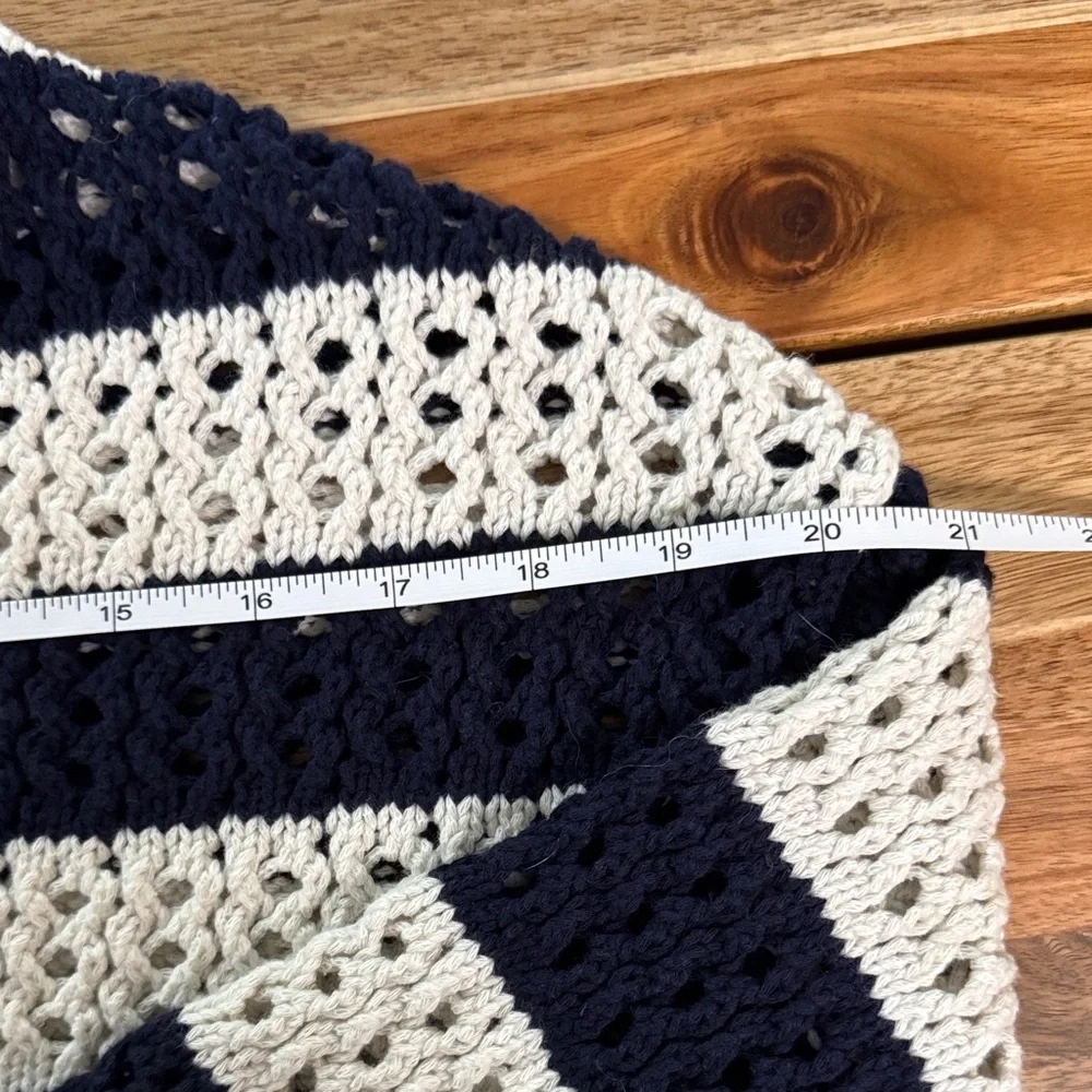 Universal Thread Striped Nautical Old Money Sweater | Size M - Picture 9 of 11